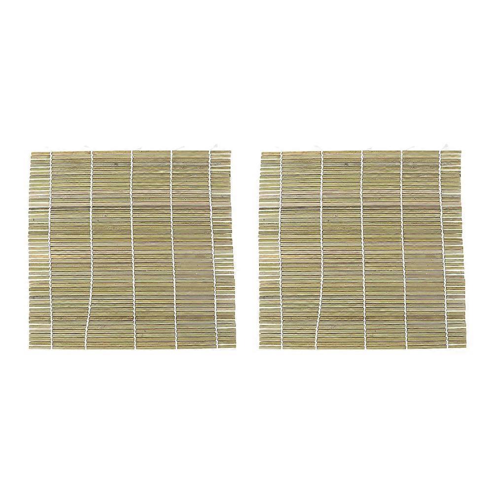 Sushi Rolling Mats Bamboo Tool for Sushi Making 2Pcs Assorted