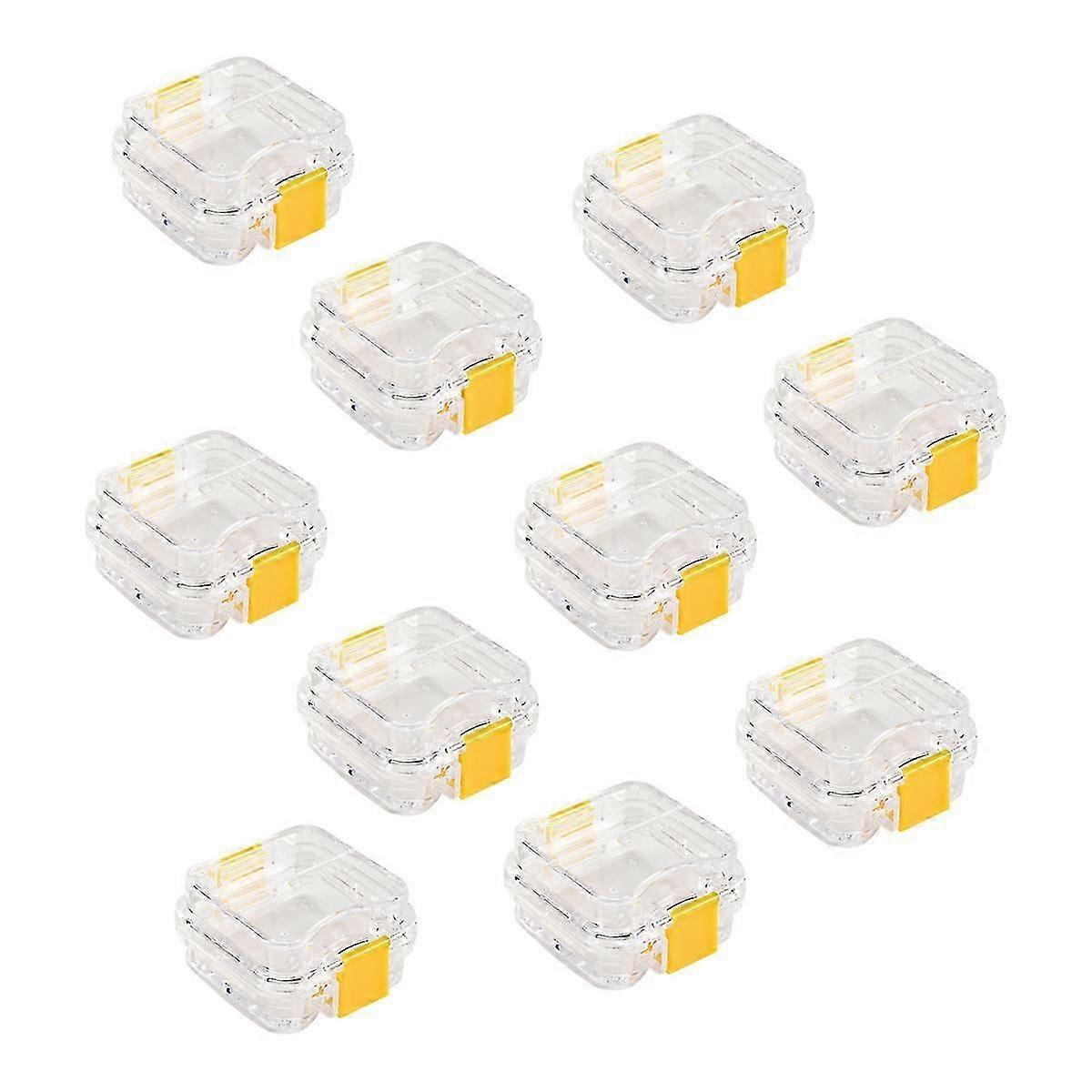 10Pcs Plastic Denture Tooth Box