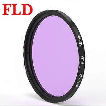KnightX FLD Kamerafilter Fotozubehör DSLR-Objektiv für Canon Nikon 55mm Filter 49mm