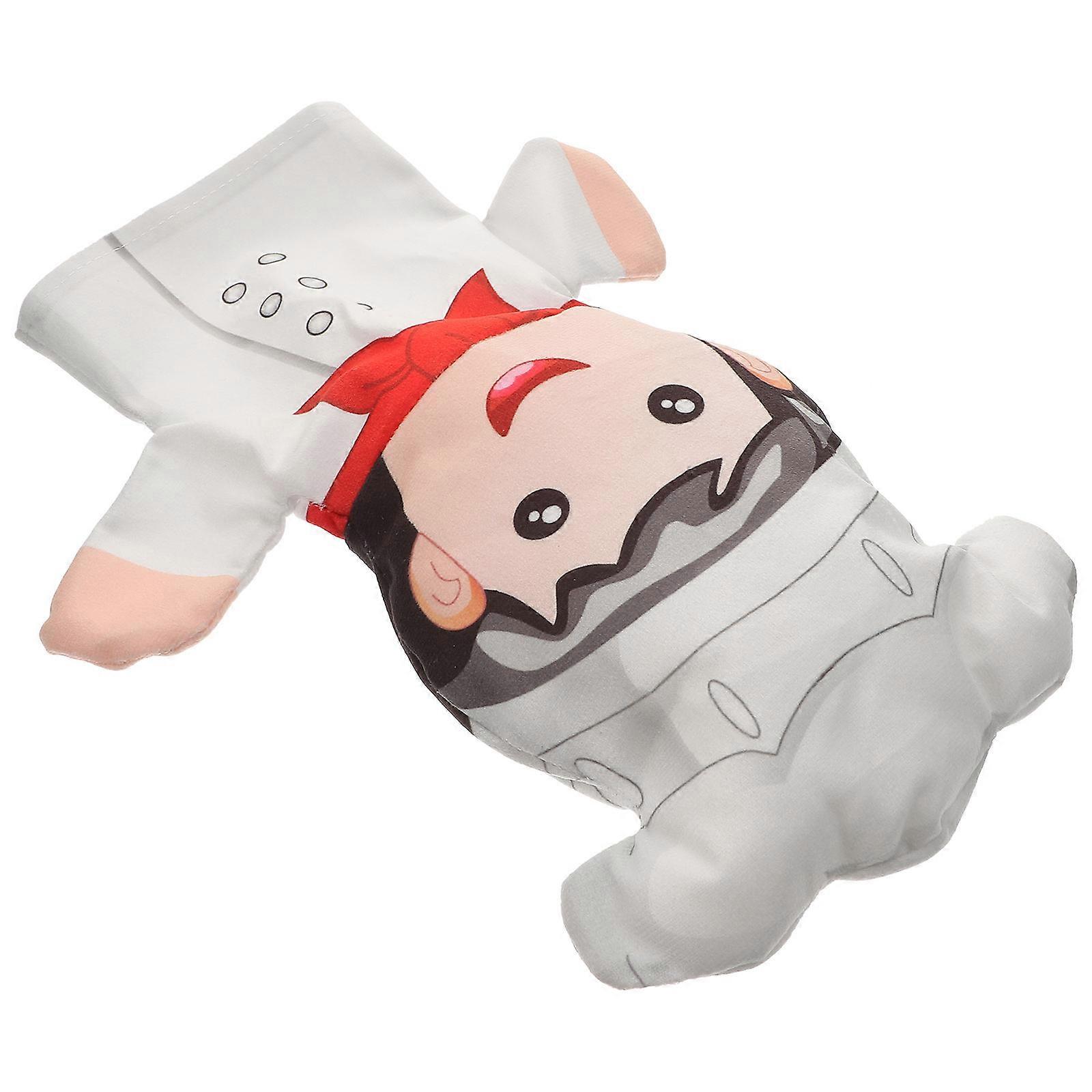 Interactive Chef Hand Puppet Toy for Kids Playing Educational Figure