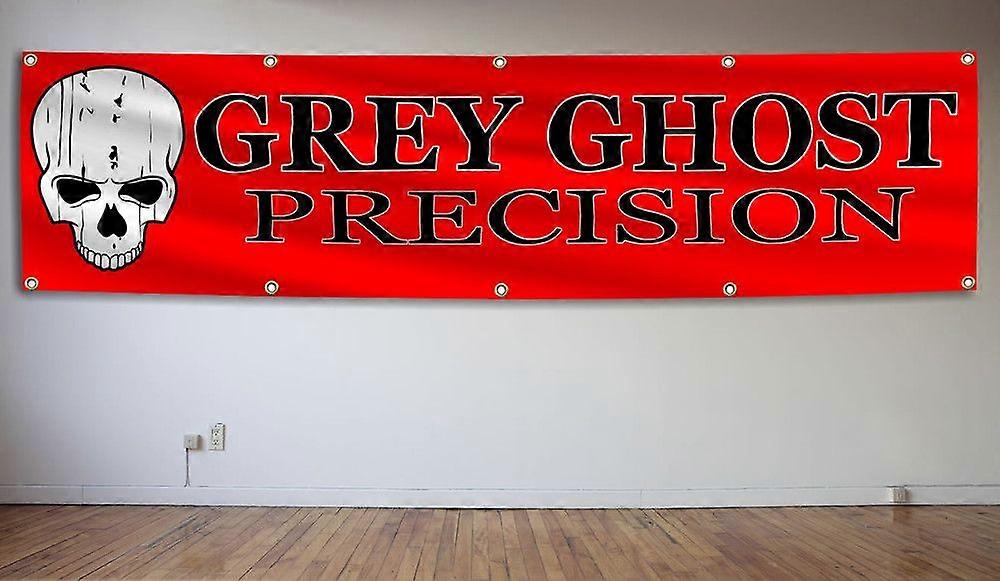 Grå Ghost Precision Banner FH0038