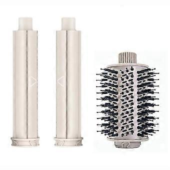 Auto-Wrap Curlers Oval Brush compatible with Shark FlexStyle (HD400 Series) Curling Iron Accessory Waves & Smoothing Blow Brush Tool