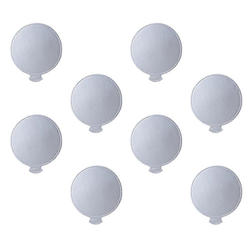 Cake Serving Base Silver Round Mousse Mat for Cake Serving 100Pcs Disposable