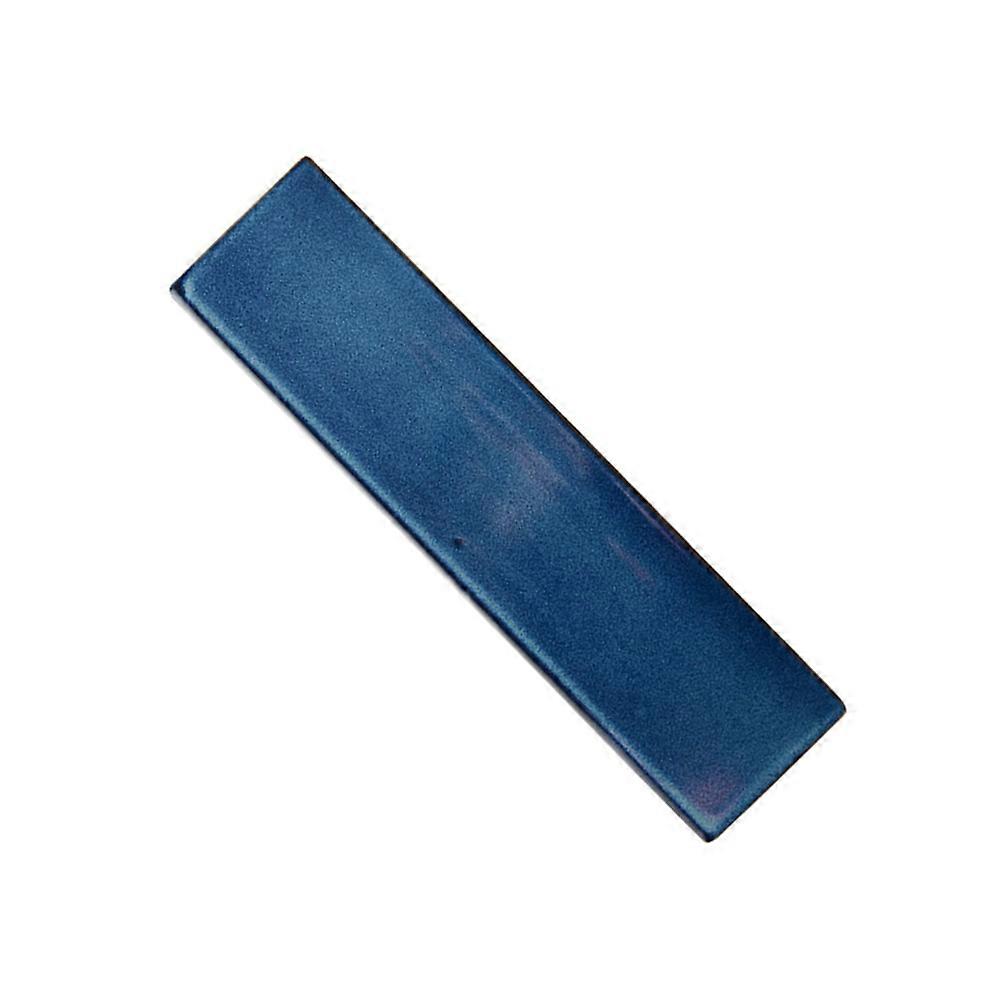 Ceramics Sushi Plate Rectangular Dish for Serving Blue Piece