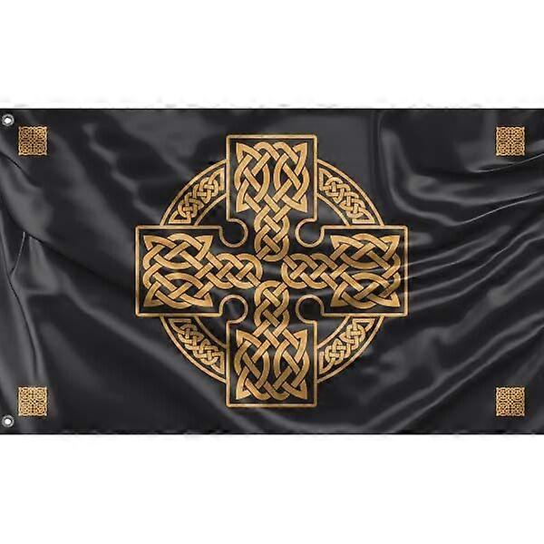 Ancient Celtic Cross Flag A0003