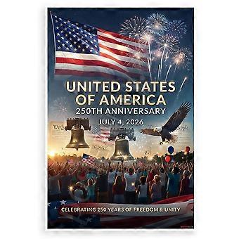 USA 250th Anniversary July 4 2026 Patriotic Jigsaw Puzzle Brain Teaser ZA1493
