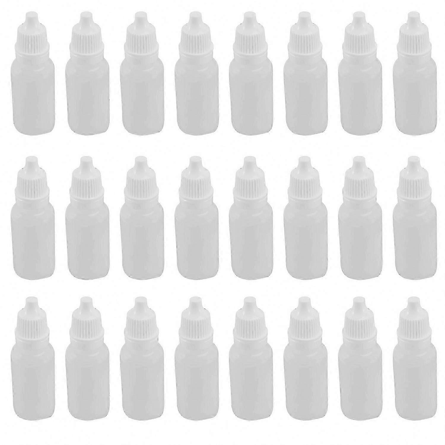 100 Pack 15ml Refillable Dropper Bottles for Liquid Storage and Dispensing