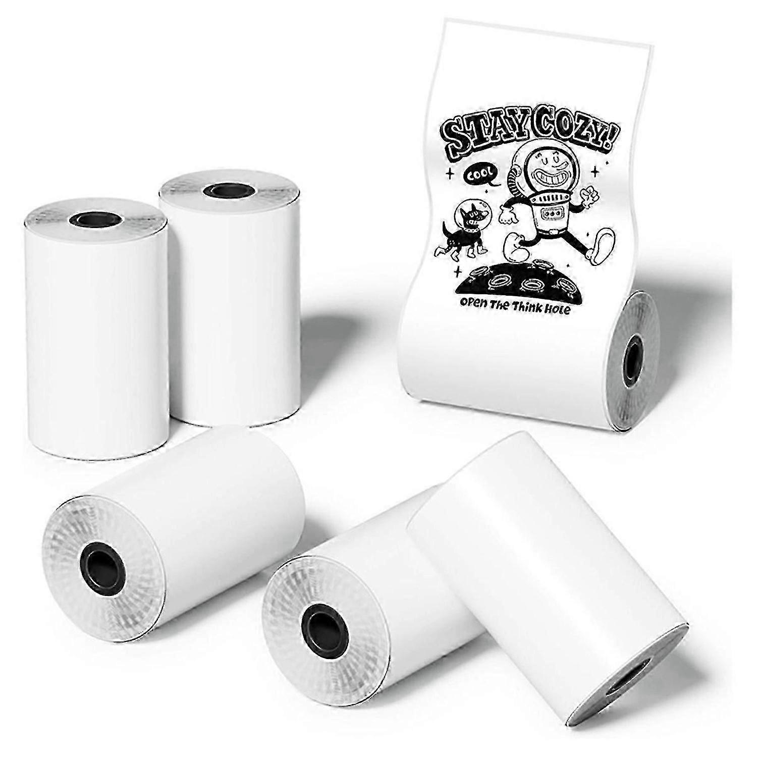 6 Roll Mini Pocket Printer Sticker Paper