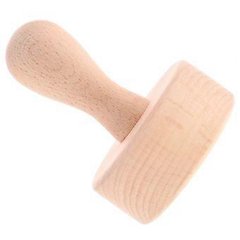 Französische Tortenschalen Pressstange Tragbarer hölzerner Tortenstampfer Eierkuchen Werkzeug Holztorte Stampfer Küche Backtorte Stampfer mit Holzgriff