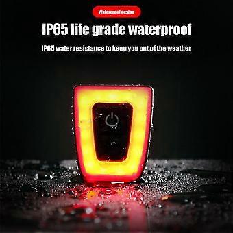 Fietsverlichting USB Oplaadbare zaklamp voor fiets Achterlicht Waterdicht Fietshelm Achterlicht Fietsen Waarschuwingslampje Flits