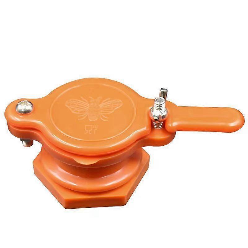Honey extraction taps for beekeeping,orange