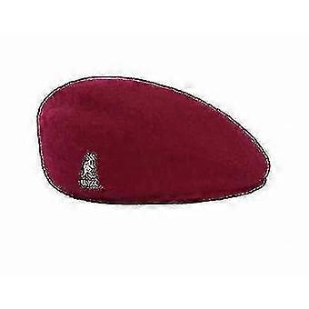Mænd Kvinder Kasketter Kænguru Beret Artist Hue Hat L (58-60CM) vine rød