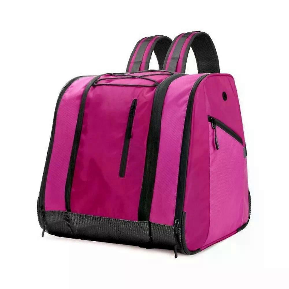 Sac à chaussures de ski grande capacité avec compartiments inférieurs étanches, sac à dos pour chaussures de snowboard, sac de voyage en avion
