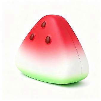 Slow Rising Squishy Butter Squeeze Shape of a Watermelon Toy Sensory Stress Relief Squishies Soft & Stretchy Fidget Toys for Anxiety Party Favors Ball