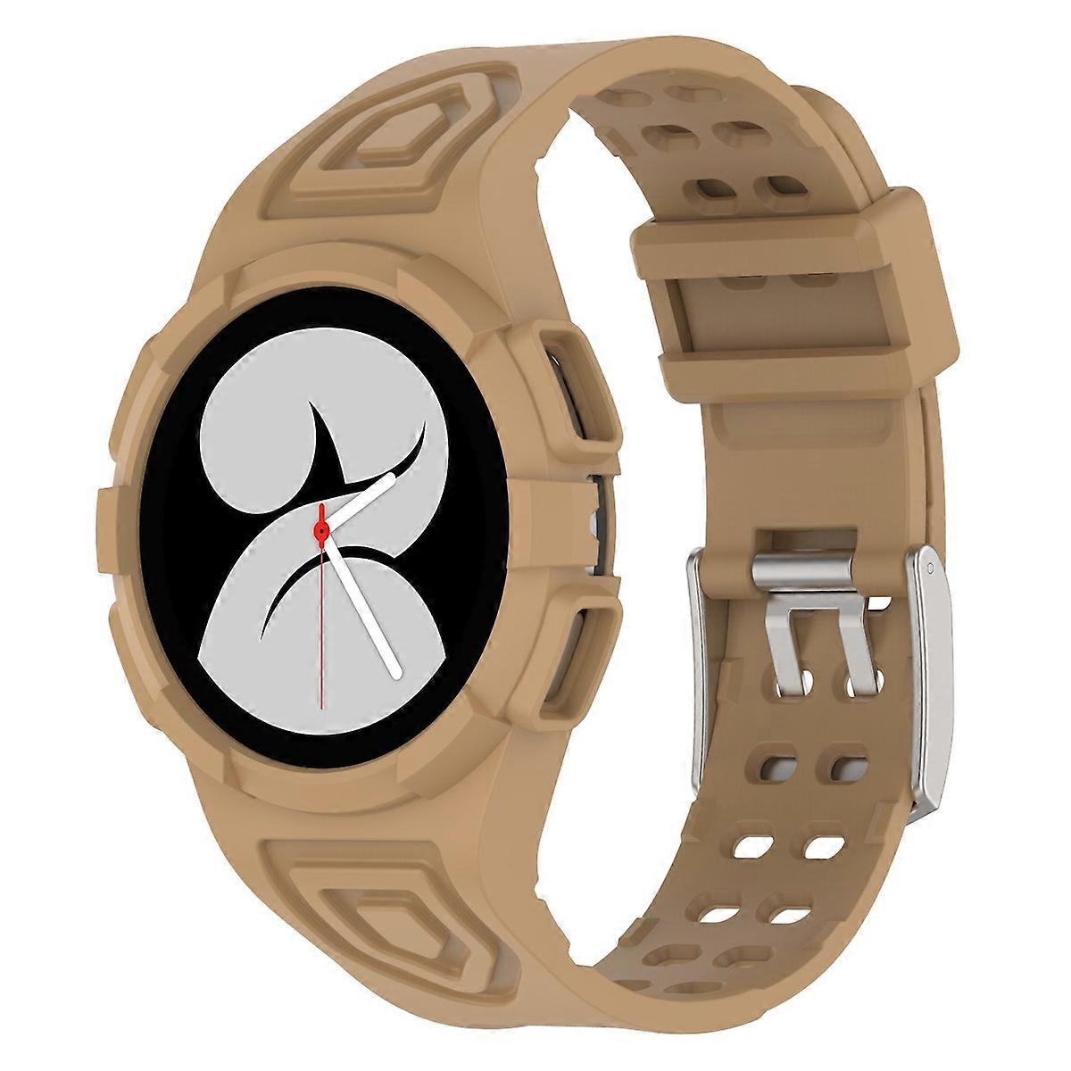 Silicone watch strap with integrated case for Samsung Galaxy Watch 5 44mm
