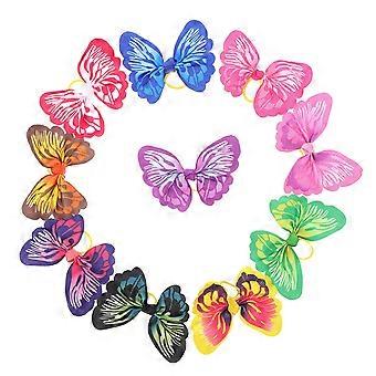 Dog Hair Bow Decorative Pet Accessories for Party Use 30Pcs