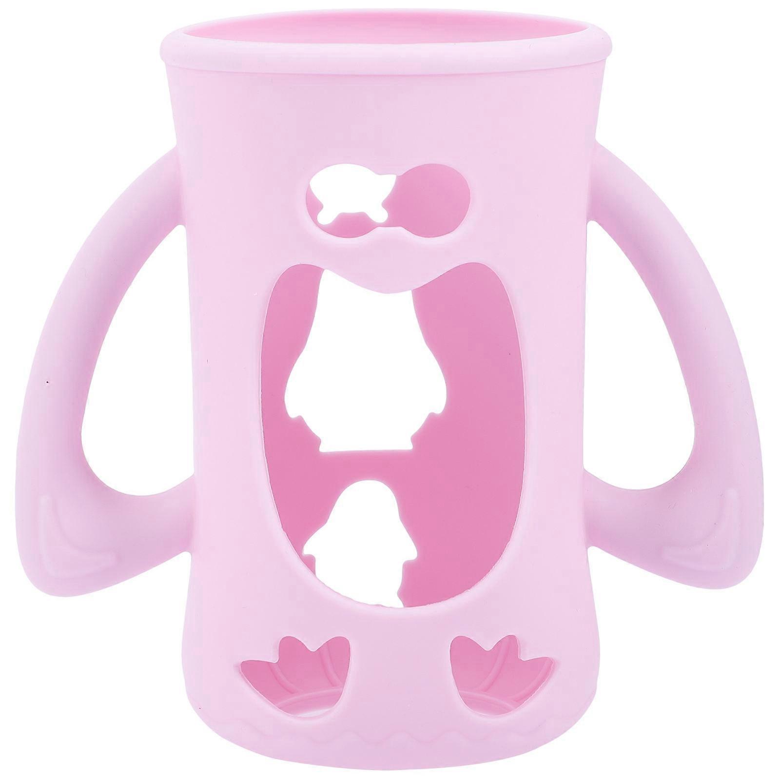 Housse en silicone pour biberon bébé