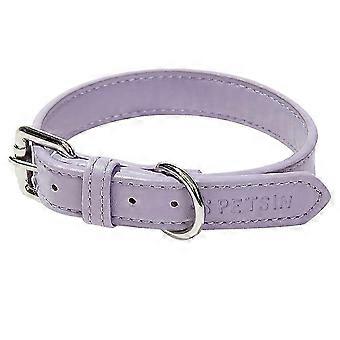 Ultiem comfort voor uw huisdier: een hondenriem van echt leer met een duurzame metalen gesp voor kleine en middelgrote honden, verstelbaar, ademend en waterdicht, stijlvol design.