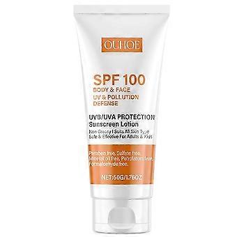 Sun Block Defence Face Spf100, Broad-spectrum Uva Uvb Rays, For All Skin Types