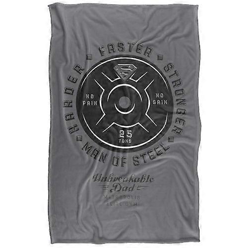Superman Unbreakable Dad Blanket