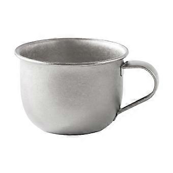 Trail Drink Cup with Single Handle for Camp and Hiking Use, Metal Cup for Tea Water and Daily Breaks Outdoors Use  Small 80ml