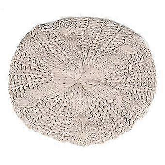 Sombrero de invierno de otoño para mujer gorro de punto color sólido elástico textura retorcida mantener el calor boina foto gorra de utilería para actividades al aire libre viajes ciclismo