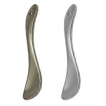 Cream Scoop Zinc Alloy Makeup Mask Spoon for Cosmetics 3Pcs Assorted Color