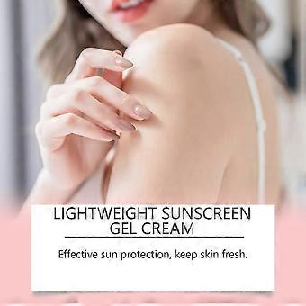 Sunscreen SPF50 PA++++ Lightweight Face Body Sunscreen Gel UVA/UVB Protection for Daily Use