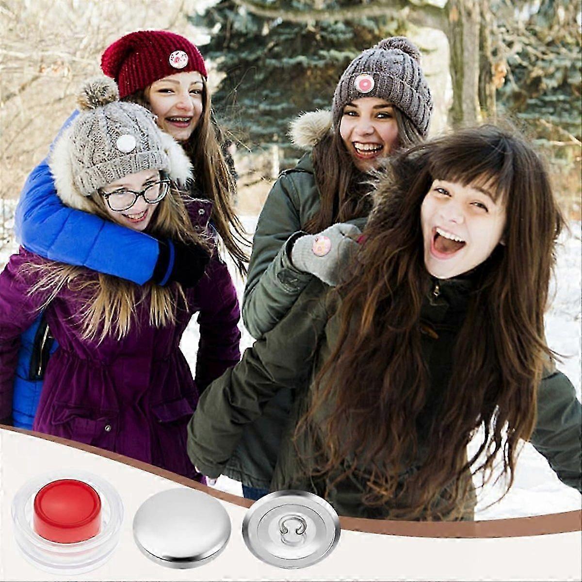 100 Sets Cover Button Kit with Tools,Fabric Button Making Kit,Fabric Cloth Covered Flat Back Buttons