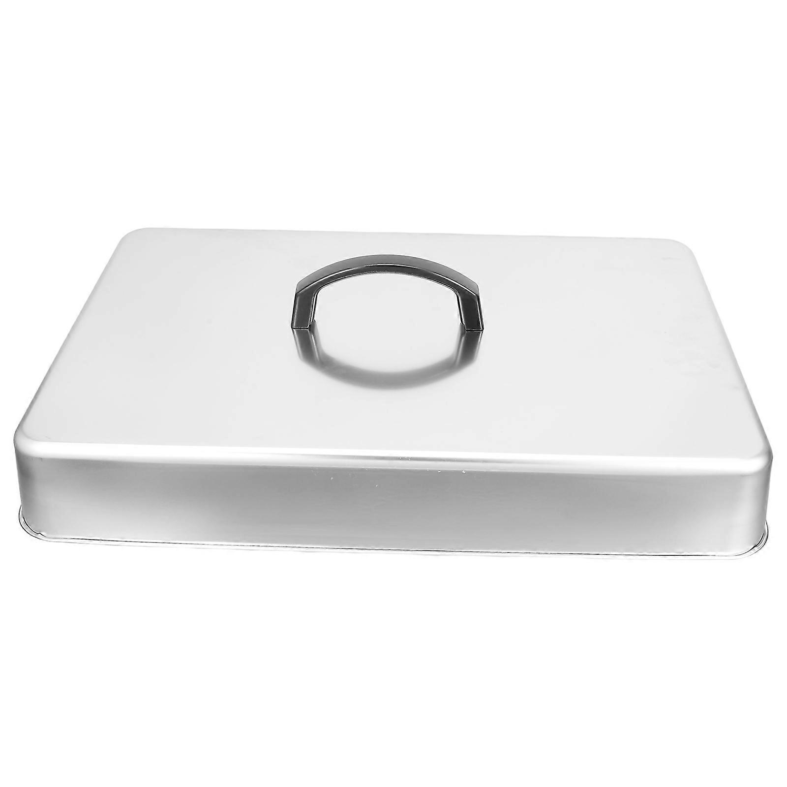 Stainless Steel Basting Cover for Griddle Heavy Duty Rectangular