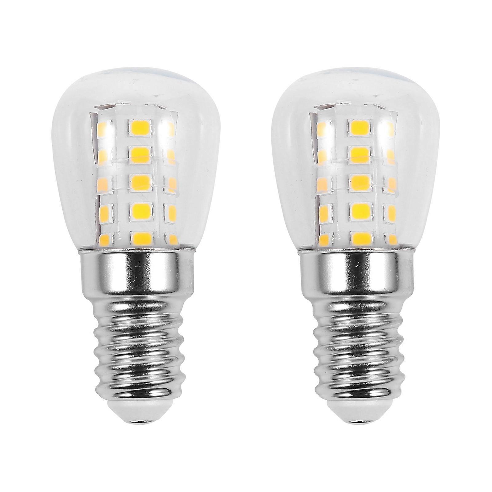 Fridge Light Replacement LED Bulb for Illuminating 2Pcs 3W E14 Corn Light