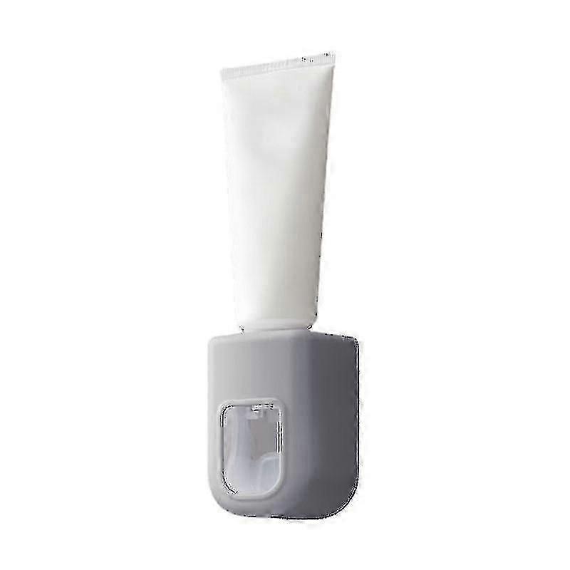 Automatic Toothpaste Squeezer, Plastic, Wall-mounted Non-drilling, Automatic Dosage Control, Easy Home Installation,l