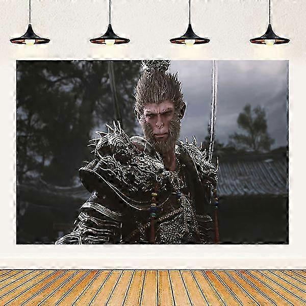 Wukong-Themed Birthday Backdrop