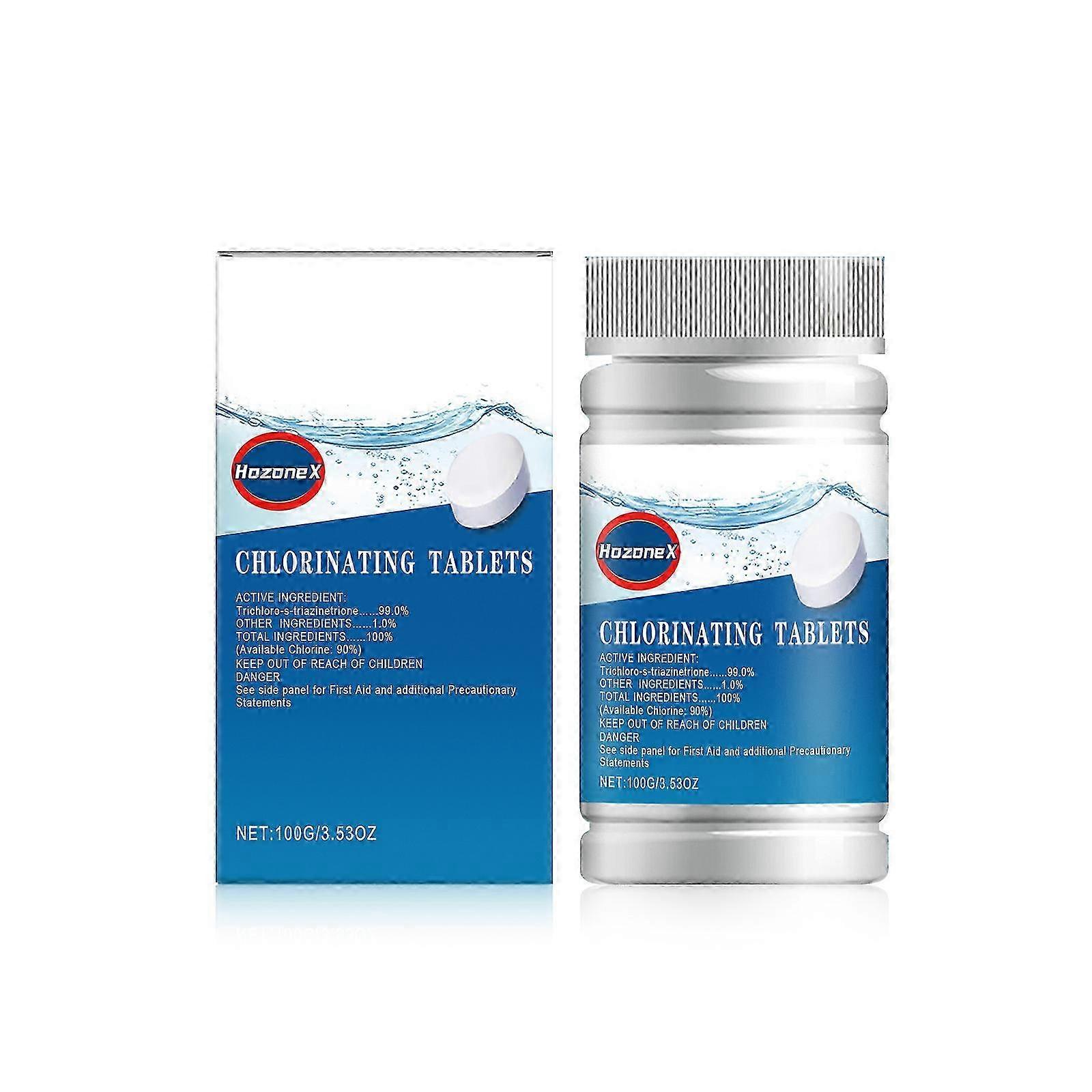 Multifunctional swimming pool cleaning effervescent tablets summer cleaning