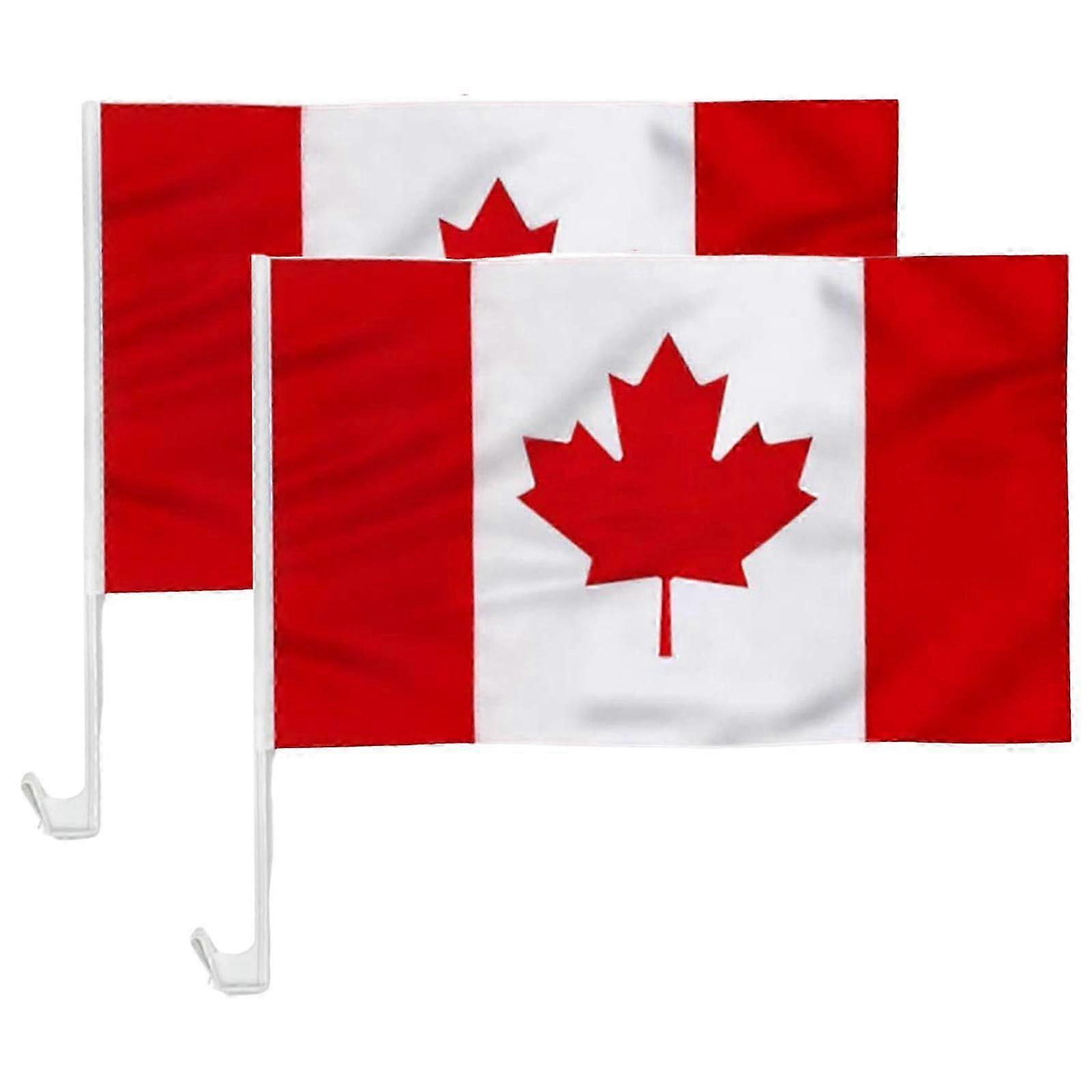 Canada-Themed Round Window Flag Kit
