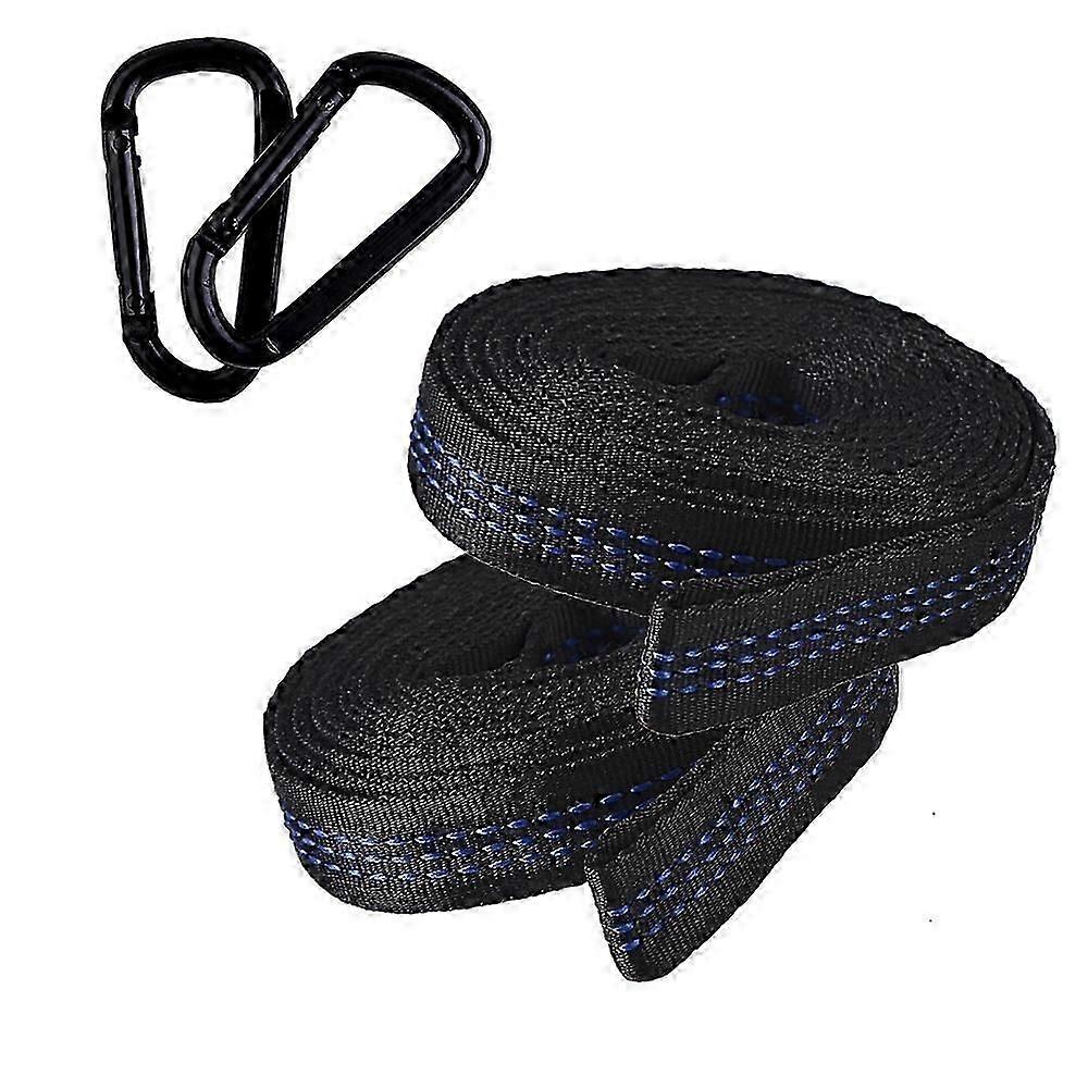 2pcs Adjustable And Extra-long Hammock Tree Strap Set