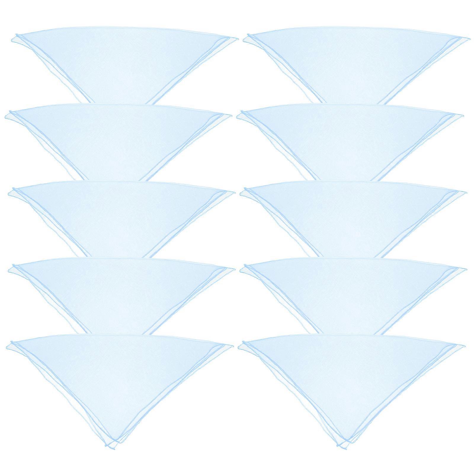Silky Square Scarves 10Pcs for Dance Performance Usage