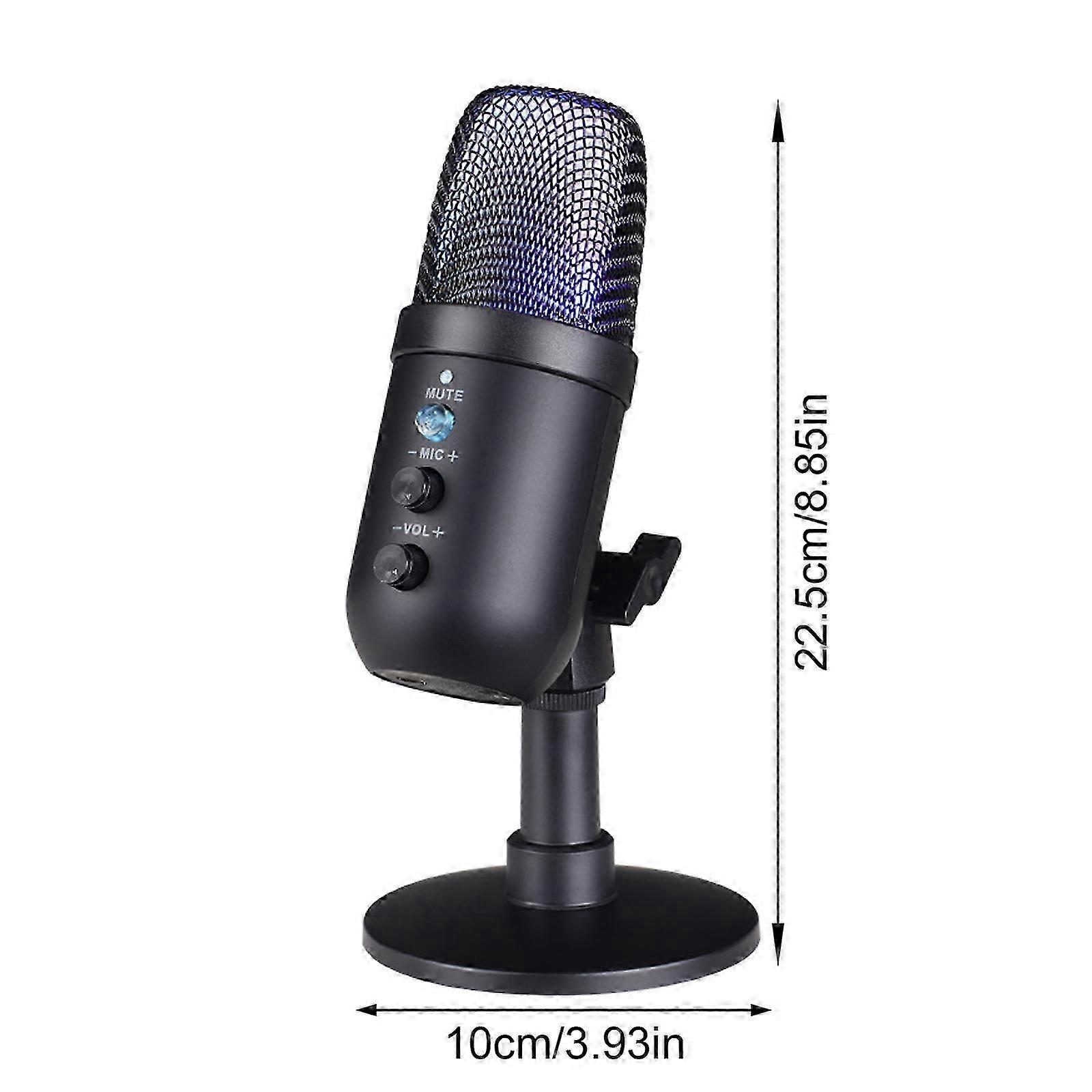 Plug-and-Play USB Studio Microphone