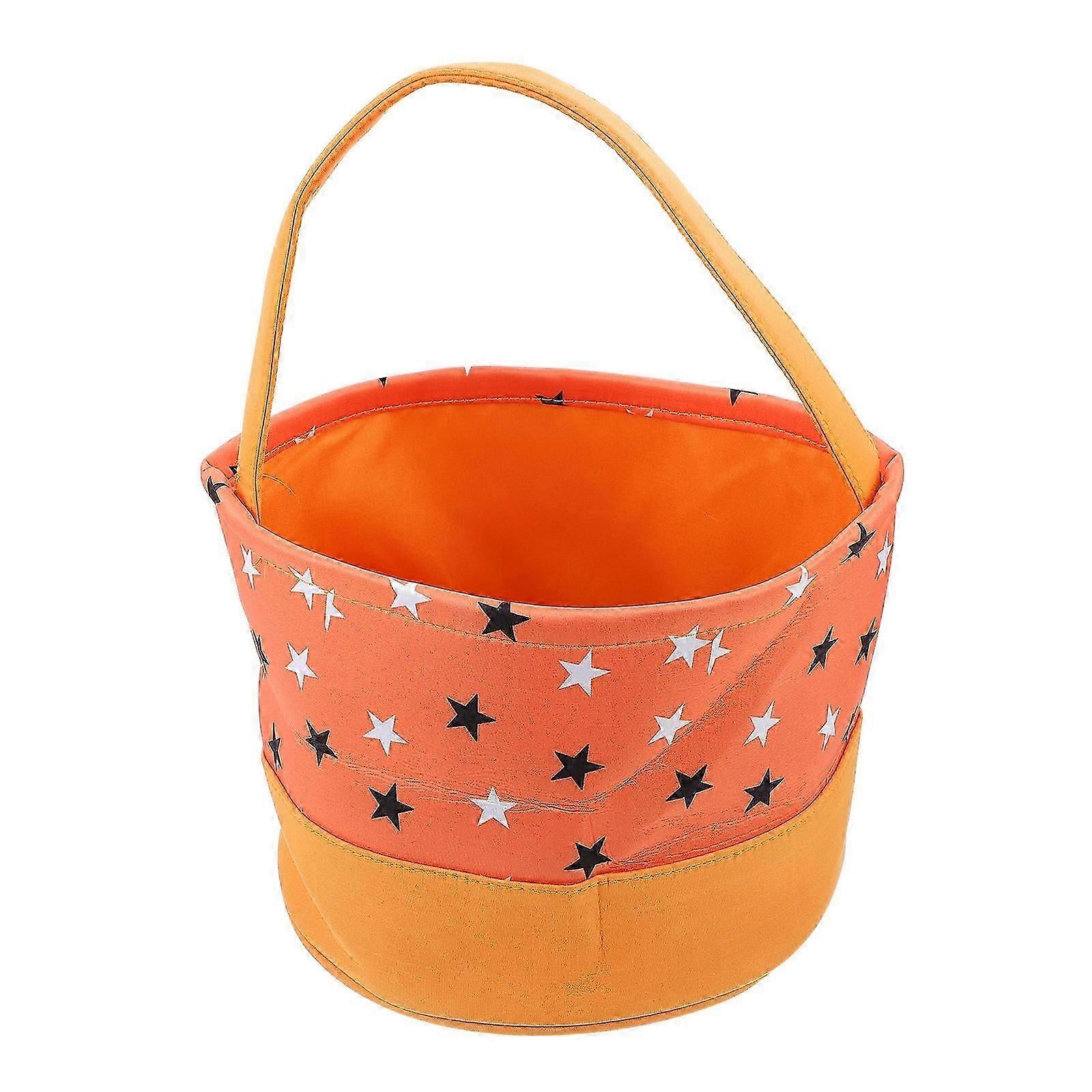 Polyester Storage Bag Halloween Candy Basket