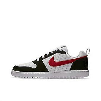Nike Court Borough Lave Skateboardsko Svart Hvit Rød Unisex 839937-102