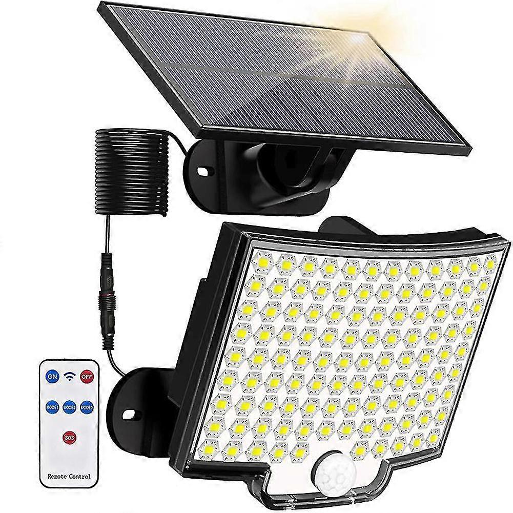 Solar Wall Light Remote Control Waterproof