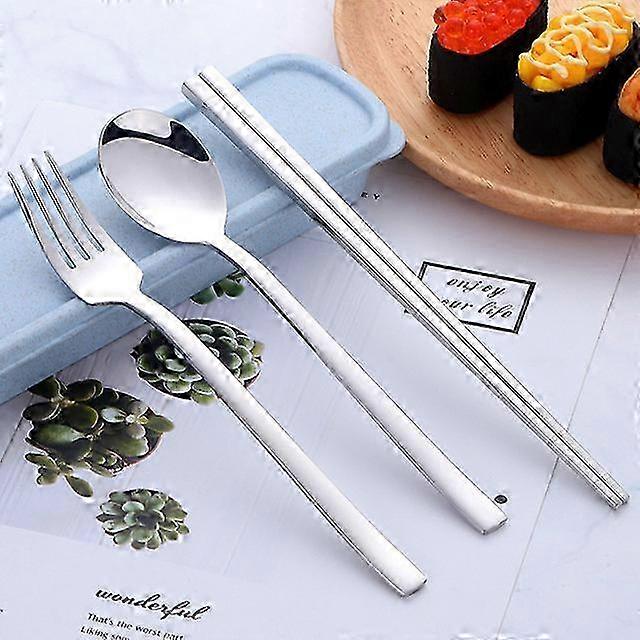 4-Pc Eco Stainless Steel Dining Set