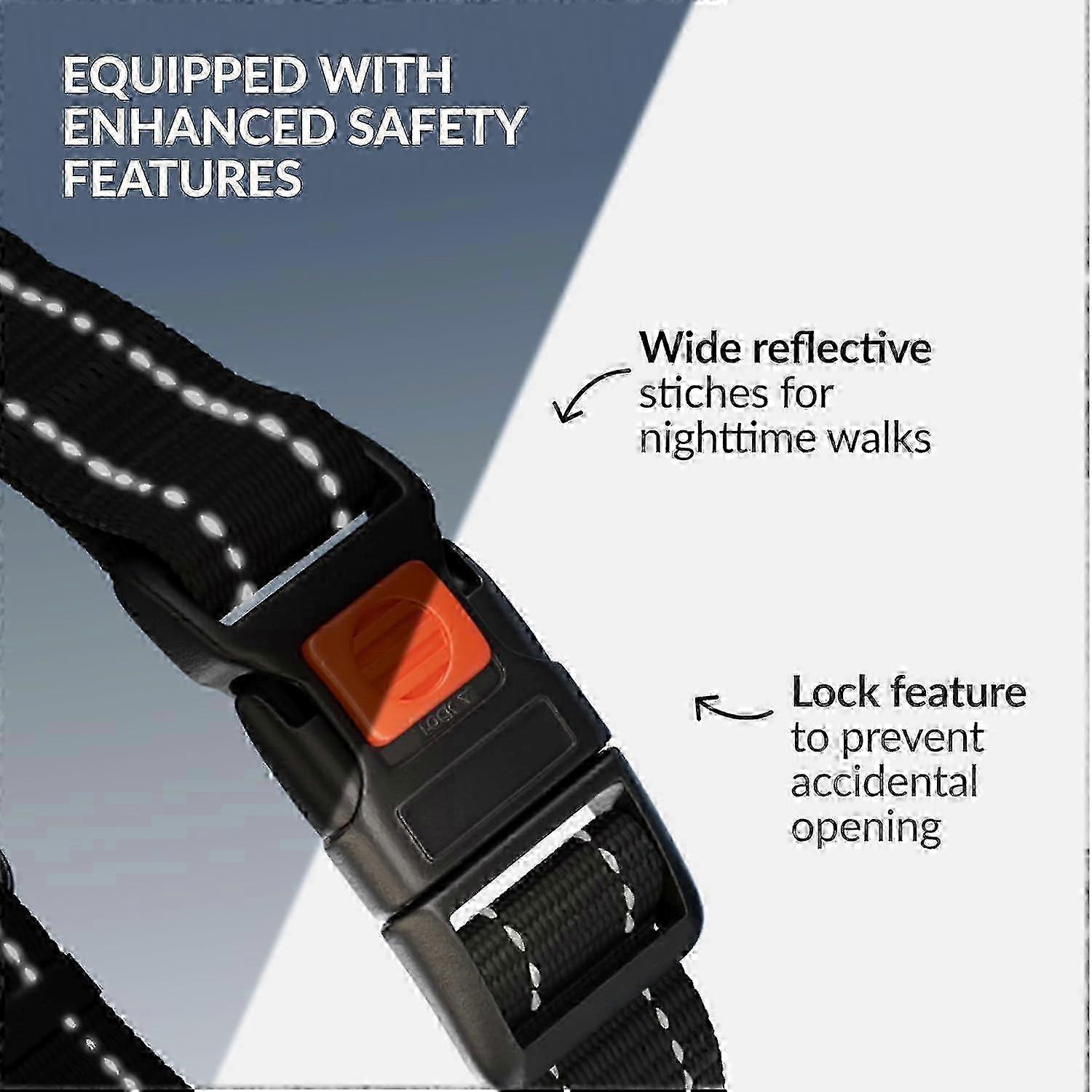 Reflective Martingale Dog Collar