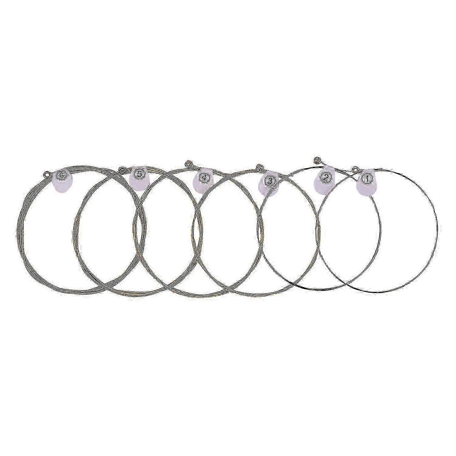 Easy-Play Folk Guitar String Set