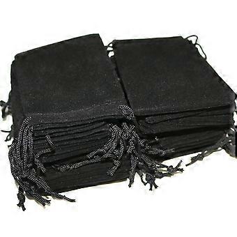 Blower Bag Hair Dryer Pouch for Storage Use 5Pcs Black Lint Drawstring Bags