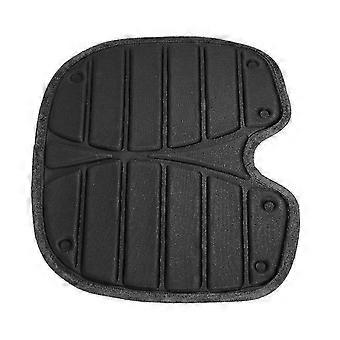 Kayak Canoe Padded Seat Pad, EVA Oxford Fabric, Double-sided Adhesive Tape, Black, Fits Sit-on Top Kayaks, 40x35cm, 1 Piece