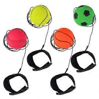 Outdoor Kids Elastic Bouncing Hand Wrist Ball Toy