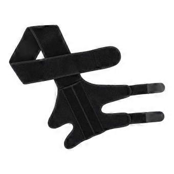 Dog Rear Front Leg Care Support Wrap with Knee-and-Leg Coverage, Multiple Belt for Adjustable Placement and Coverage  Black XS