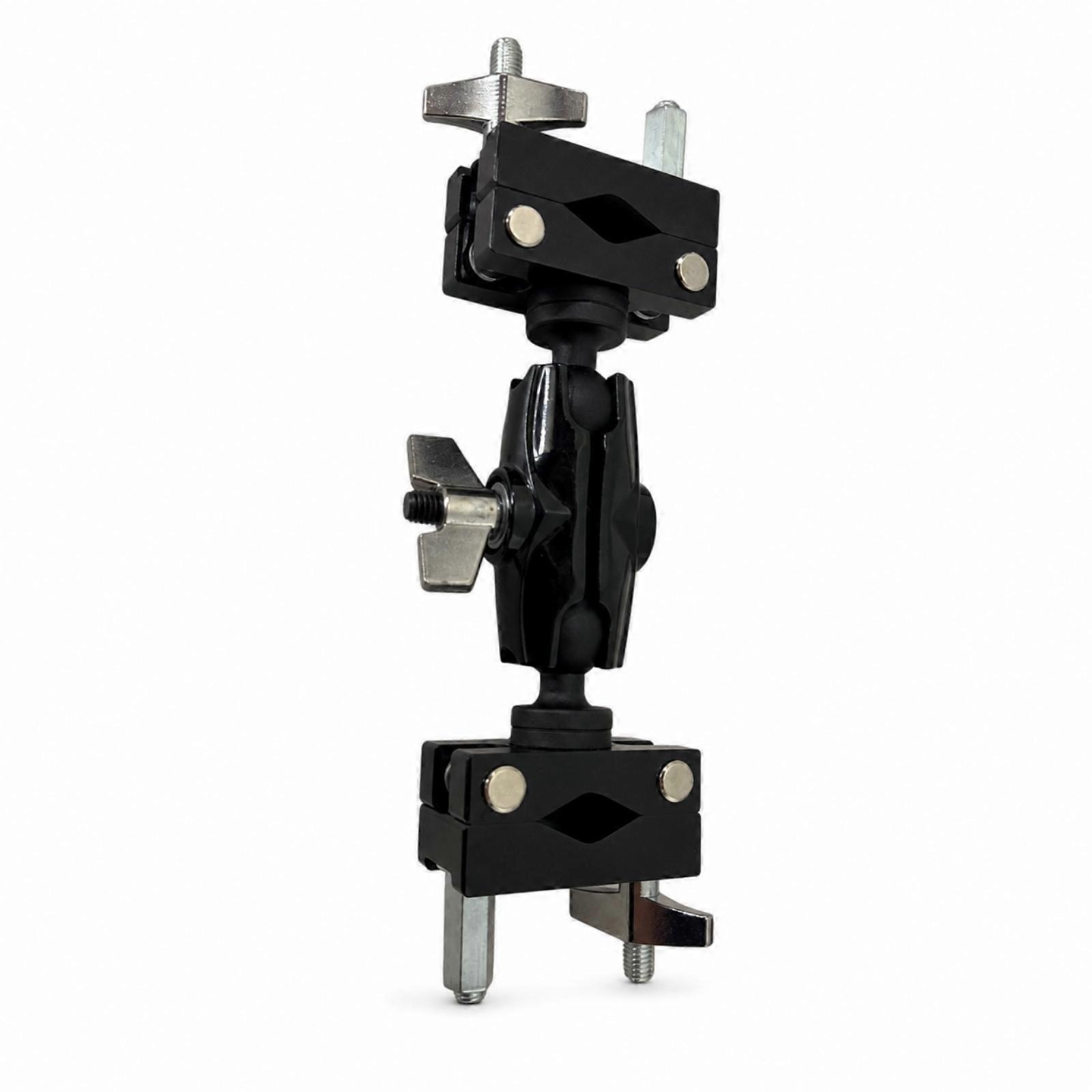 Drum Clamp with Ball Joint Adjustable Connecting Clamp Compact for Drummers