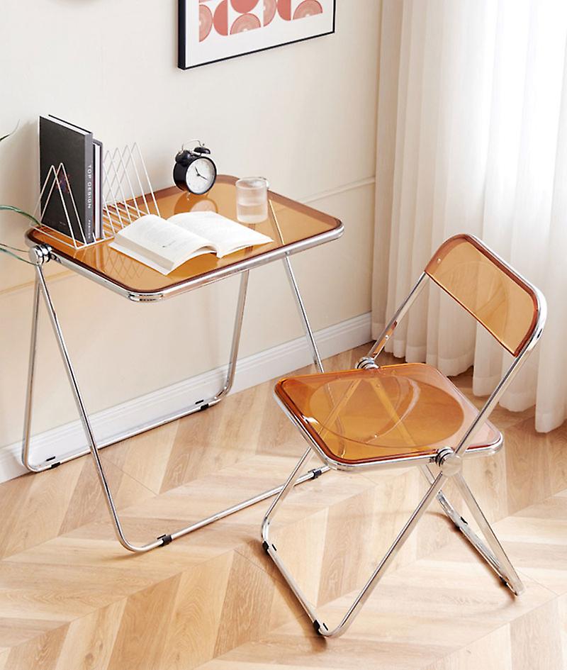 Mesa plegable transparente Silla muebles de exterior